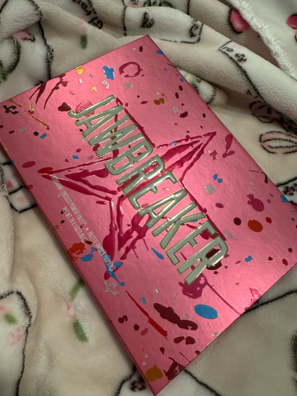 Jeffree Star Jawbreaker Eyeshadow Palette - Hot Pink Metallic Packaging